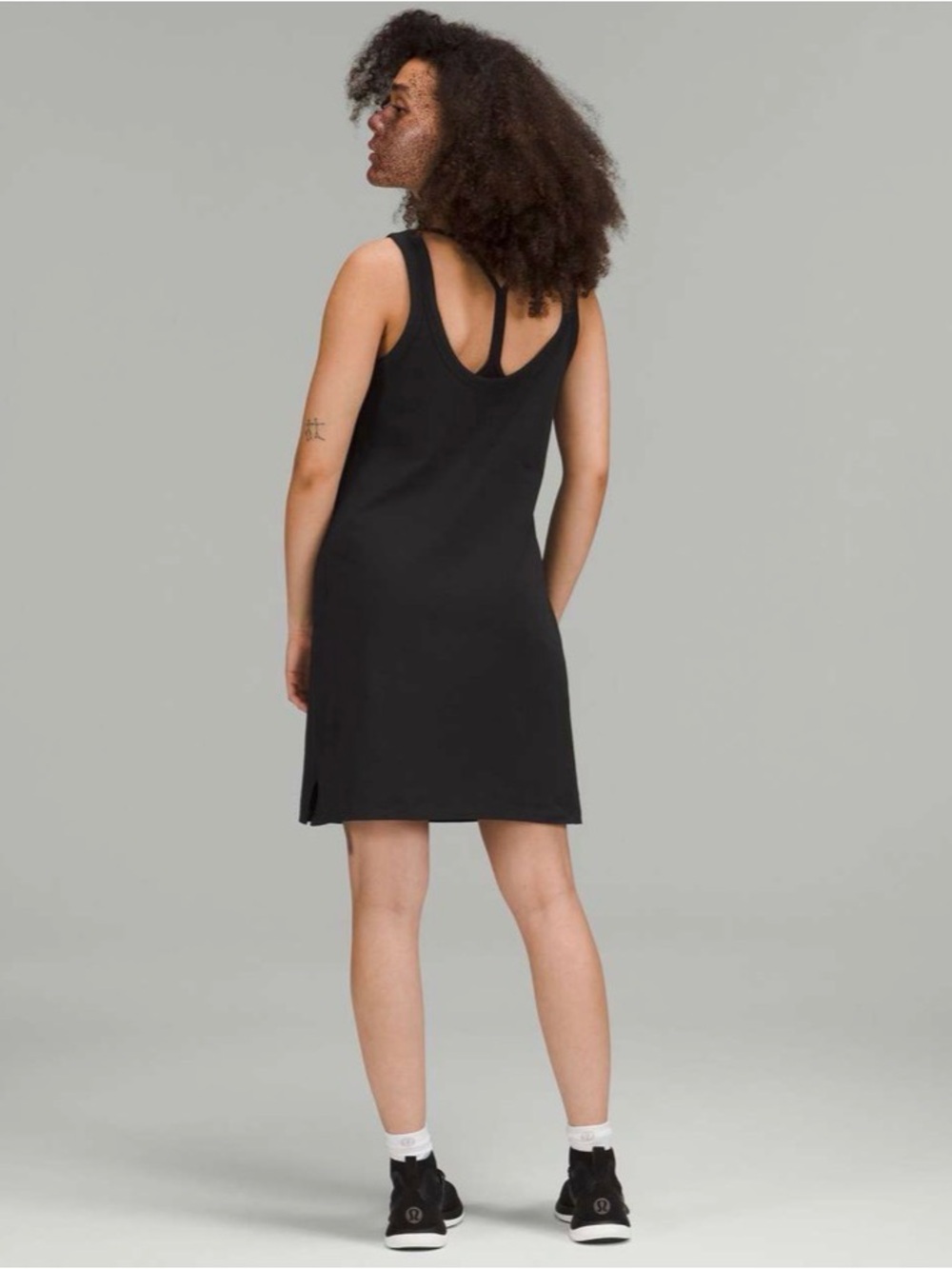 Lululemon Classic-Fit Cotton-Blend Scoop Dress - Picture 2 of 4